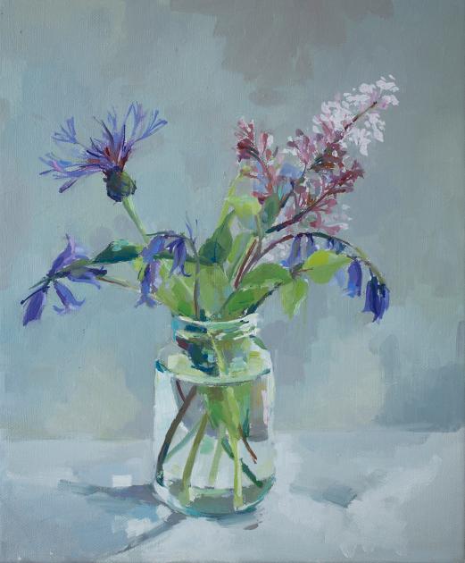 Hybrid Gallery Annie Waring Lilac, Cornflower and Bluebells