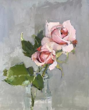 Hybrid Gallery Annie Waring Rose Study 1