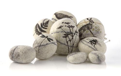 Felted Pebbles