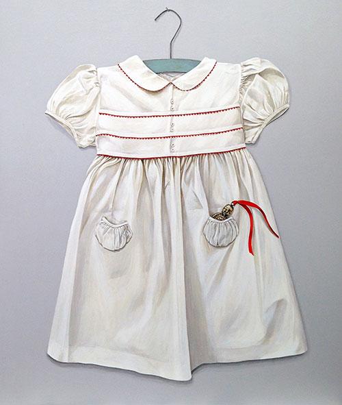 Party Dress with Brass Rattle