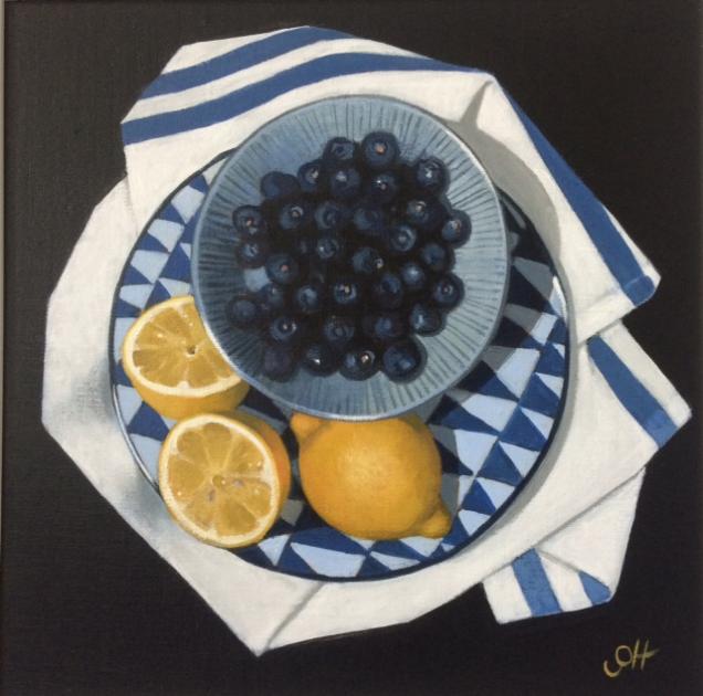 Hybrid Gallery Gill Hamilton Blueberries with Lemons