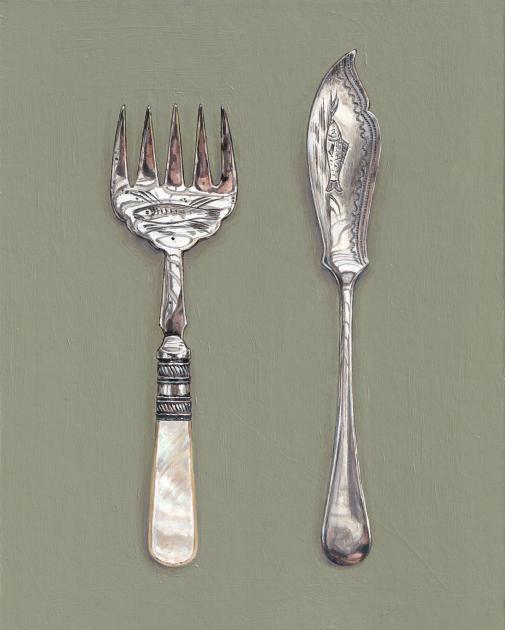 Hybrid Gallery Rachel Ross Fish Knife and Fork