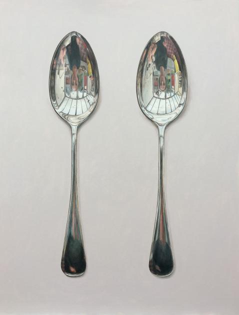 Hybrid Gallery Rachel Ross Two Silver Spoons 