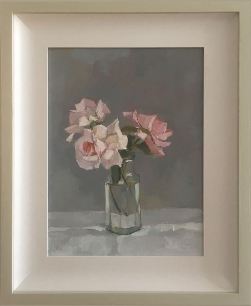 Hybrid Gallery Annie Waring Three Roses in a Jar