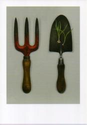 Rachel Ross Hybrid Gallery Fork with Trowel and Crocus bulb