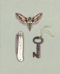 Hawk Moth with Knife