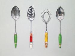 Hybrid Gallery Rachel  Ross Skyline Spoons with Whisk