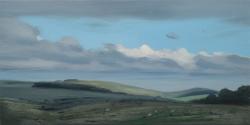 Hybrid Gallery Tom Hughes Sheep on the Dark Moor, Sunlit Cloud