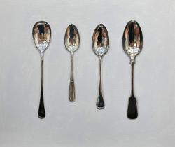 Hybrid Gallery Rachel Ross Four Silver Spoons